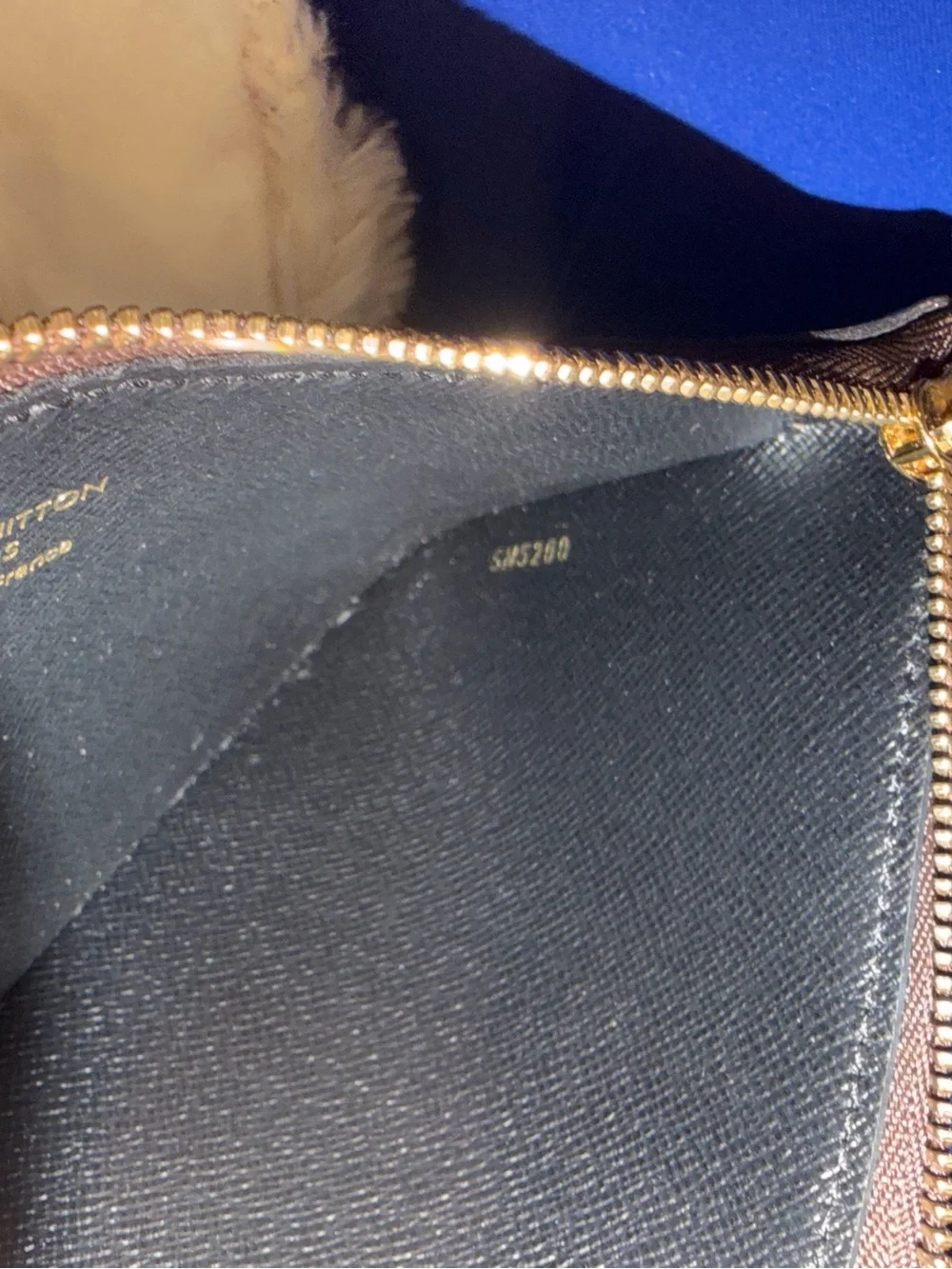 Louis Vuitton Pouch LV Trio Giant Monogram reverse LV wristlet LV wallet